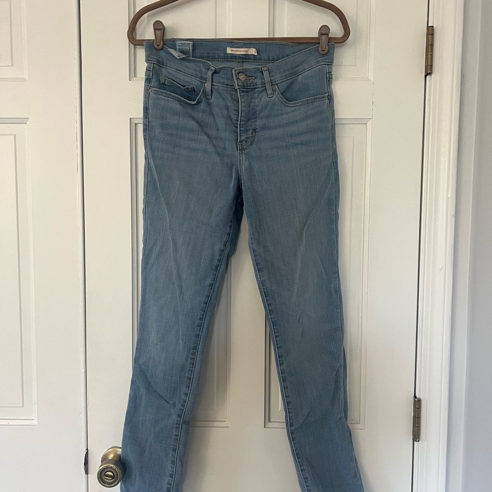 Women's Levi 311 Shaping Skinny Light Blue Jeans